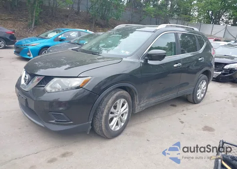 2016 Nissan Rogue S/Sl/Sv z USA, uszkodzony, nr VIN 5N1AT2MN0GC763881